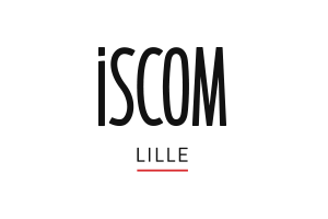 Iscom Lille Logo Menu
